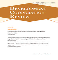 Development Cooperation Review Vol. 1 No. 6